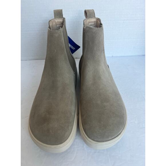 NWT Birkenstock Bend Chelsea Taupe Suede Leather PullOn Comfort Sneaker Boots 10 - Picture 3 of 10